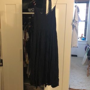 Black Midi dress, urban outfitters